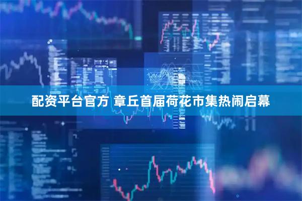配资平台官方 章丘首届荷花市集热闹启幕